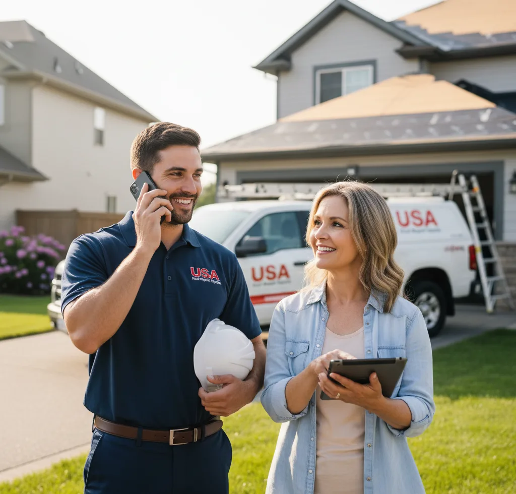 USA Roof Repair Experts customer support in Lovettsville